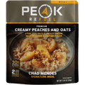 Peaches and Cream Steel Cut Oatmeal