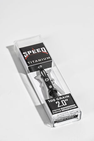 Speed Broadheads Titanium 100 Gr