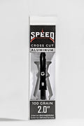 Speed Broadheads Aluminum Crosscut 100 Gr