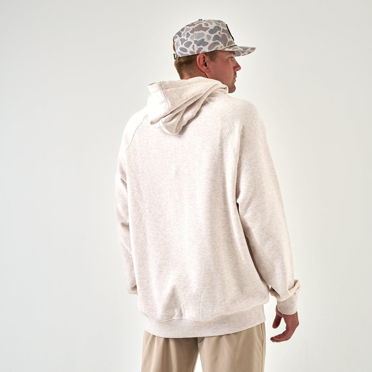 Fleece Hoodie - Whitetail Deer Burlebo