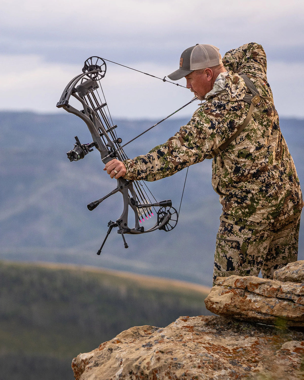 Carbon Go-Stix 2.0 Bow Stand
