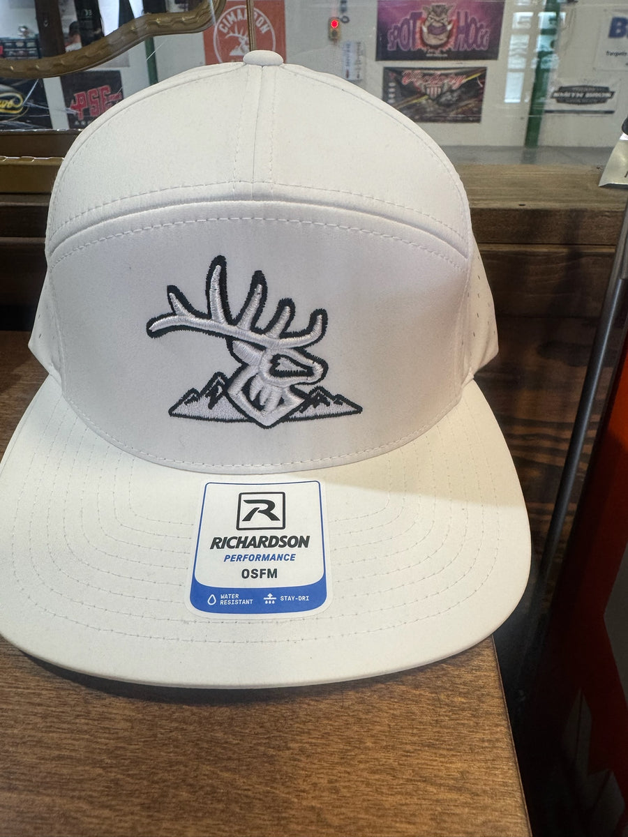 Whiteout Elk- Raised Logo