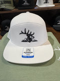 Snow Cap BLK Elk- Raised Logo