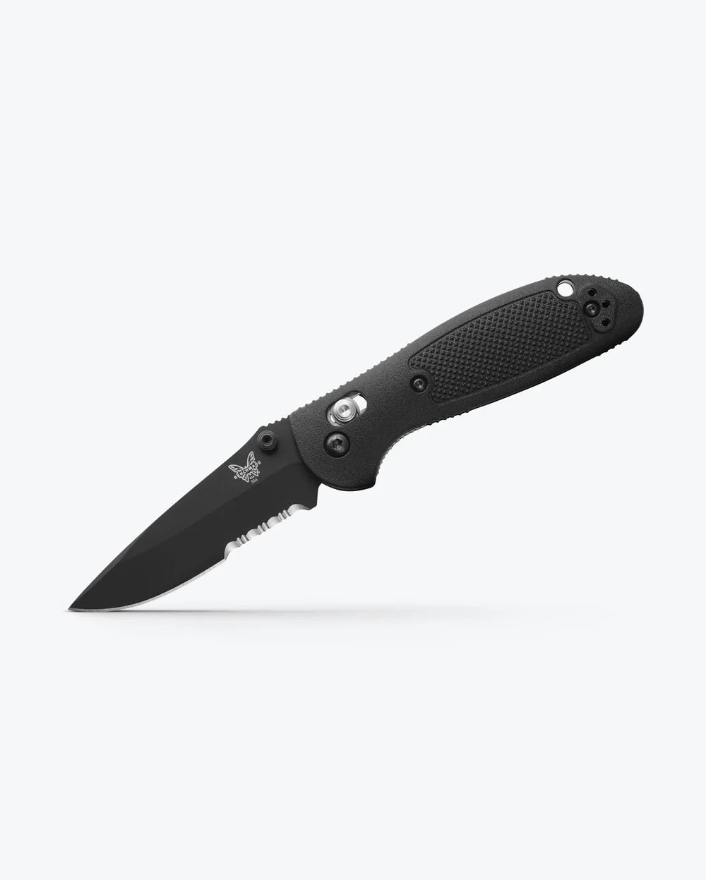 Mini-Griptilian Black Grivory Drop Point