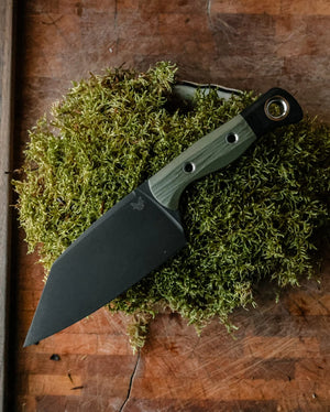 Station Knife OD Green G10
