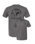 Buckin' Bull Tee Charcoal