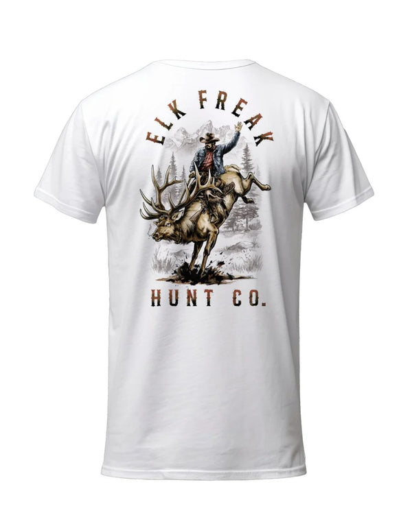 Elk Rodeo Tee White