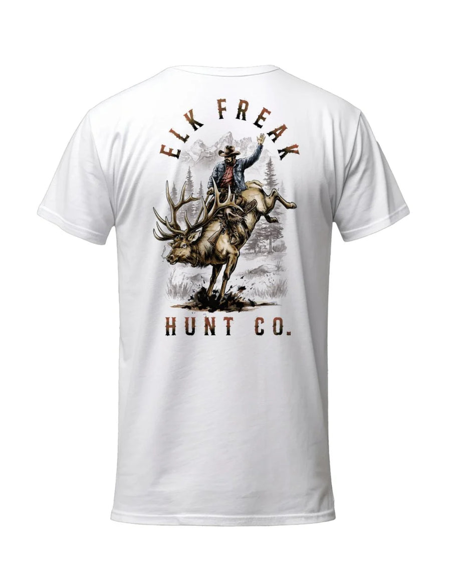 Elk Rodeo Tee White