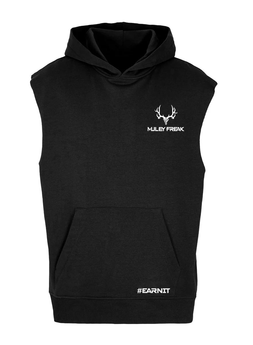 Muley Freak OG Sleeveless Hoodie Black