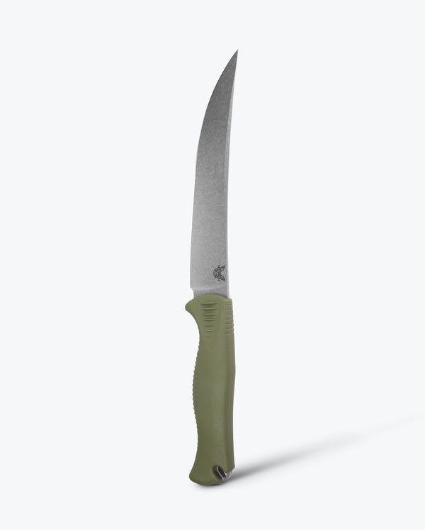Meatcrafter® | Dark Olive Santoprene® | 6" Trailing point