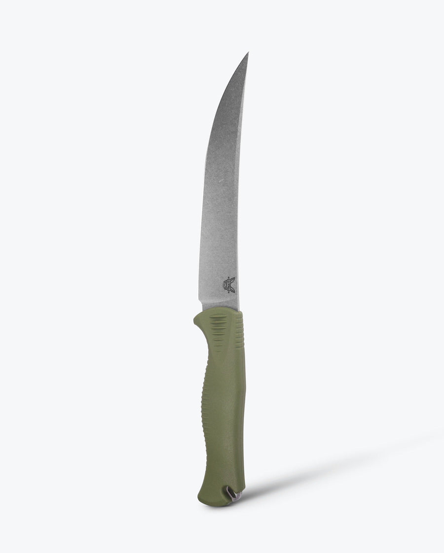Meatcrafter® | Dark Olive Santoprene® | 6" Trailing point