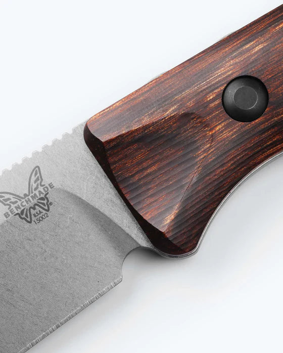 Saddle Mountain Skinner | Stabilized Wood | Drop-point