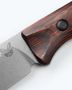 Saddle Mountain Skinner | Stabilized Wood | Drop-point