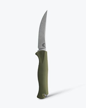Meatcrafter® | Dark Olive Santoprene® | 4" Trailing point
